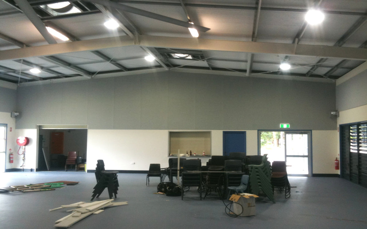 Acoustics in Sports Halls