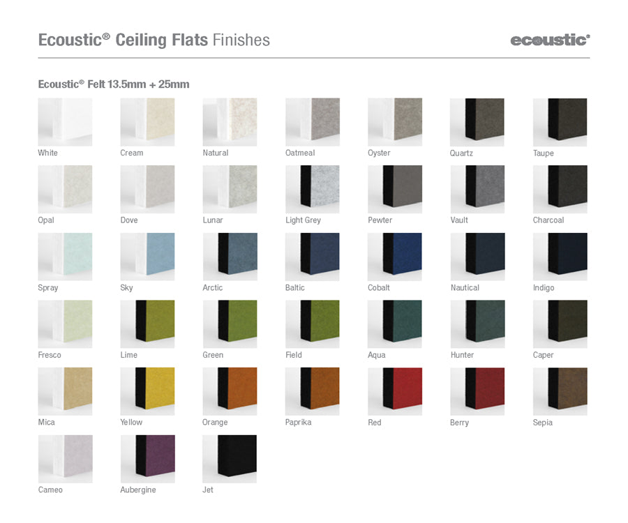 Ecoustic Ceiling Flats Felt