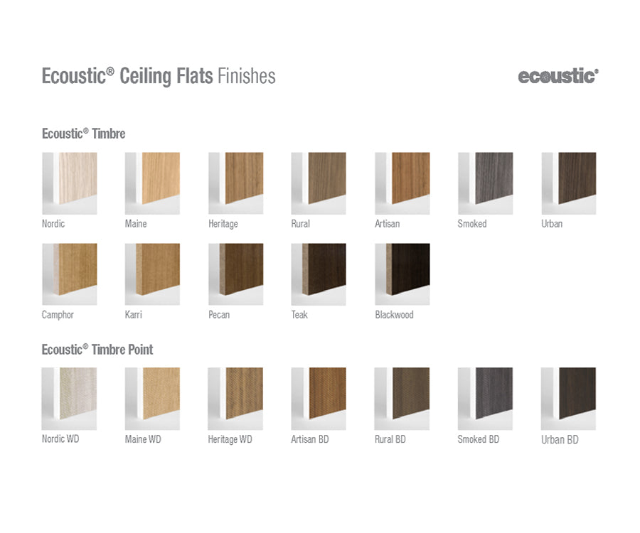 Ecoustic Ceiling Flats Timbre
