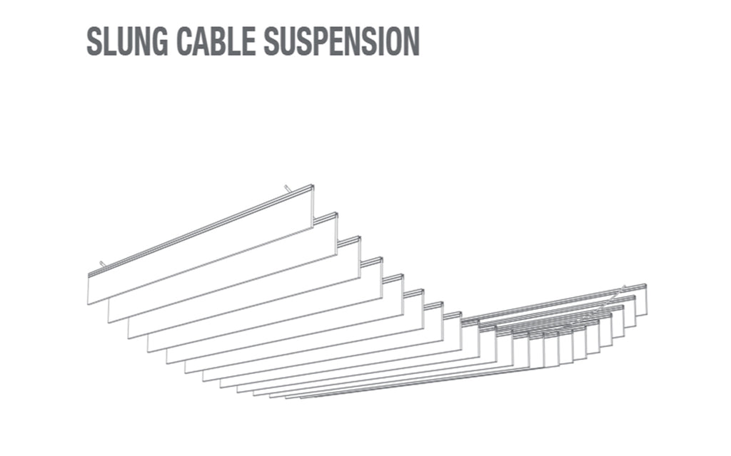 Ecoustic Baffle Slung Cable Installation Set