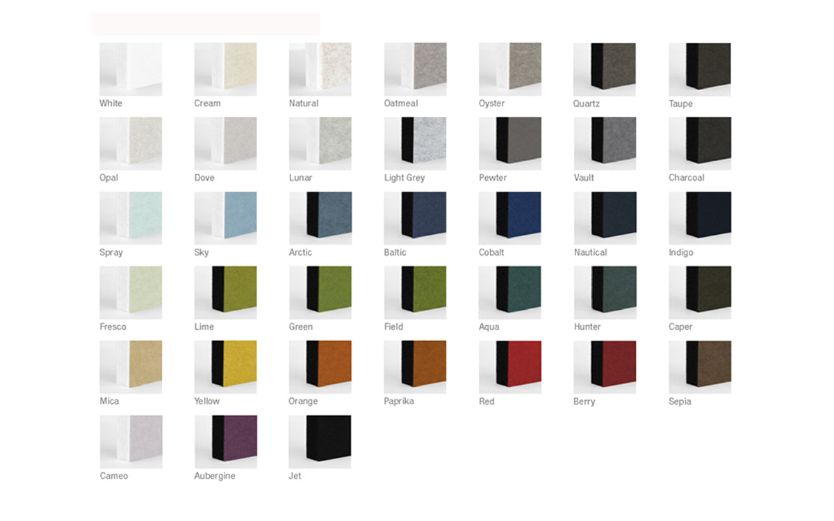 Ecoustic Felt Panel 1200 x 2700 Square Cut