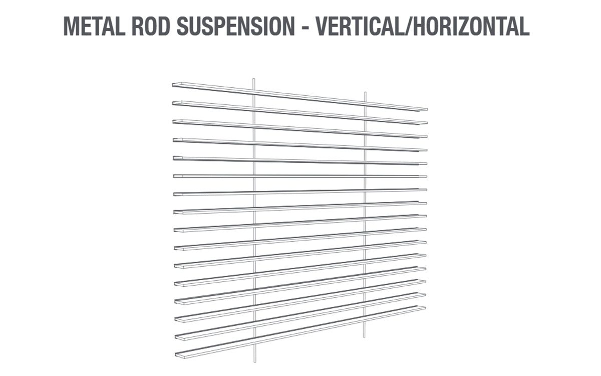 Ecoustic Baffle Rod Installation Set