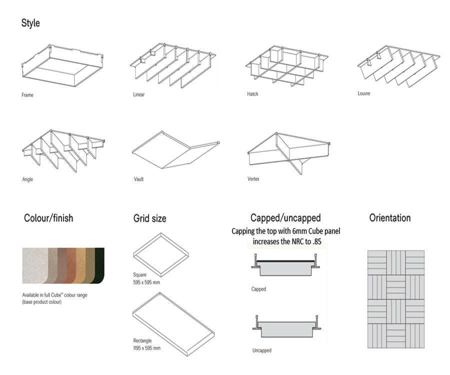 Frame Grid Ceiling Tile
