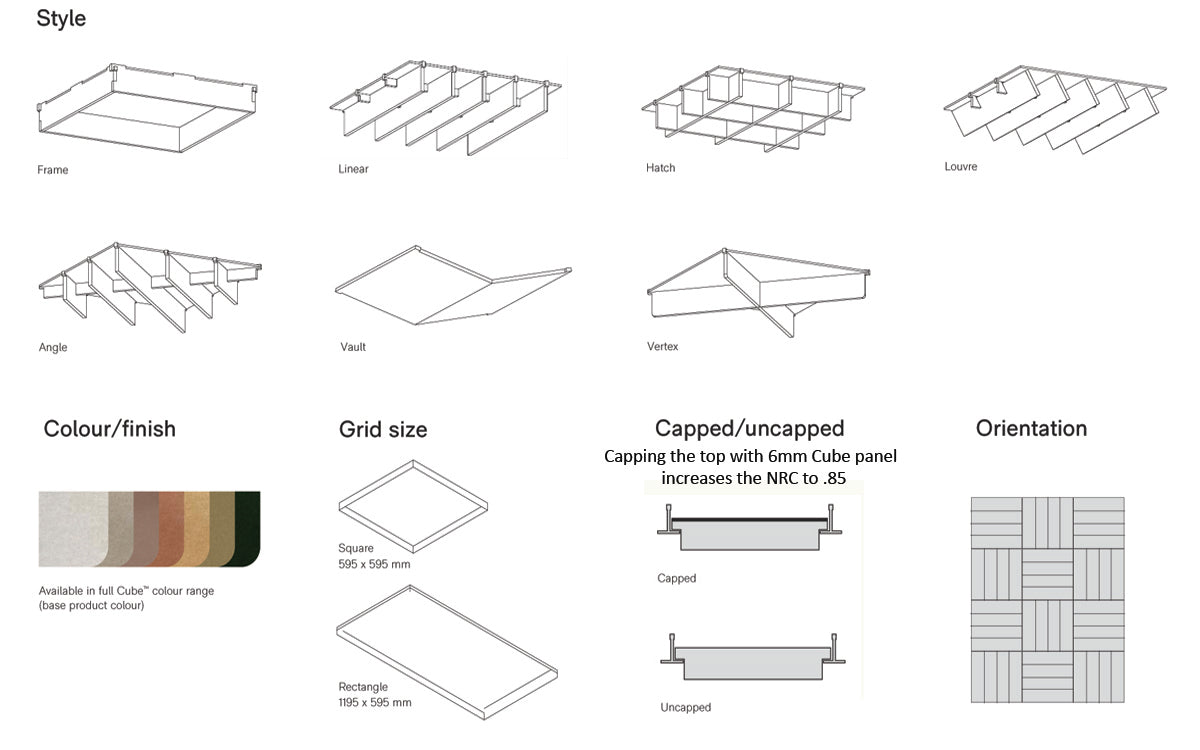 Angle Grid Ceiling Tile