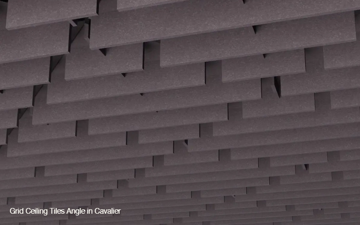 Angle Grid Ceiling Tile