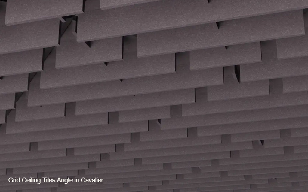 Angle Grid Ceiling Tile