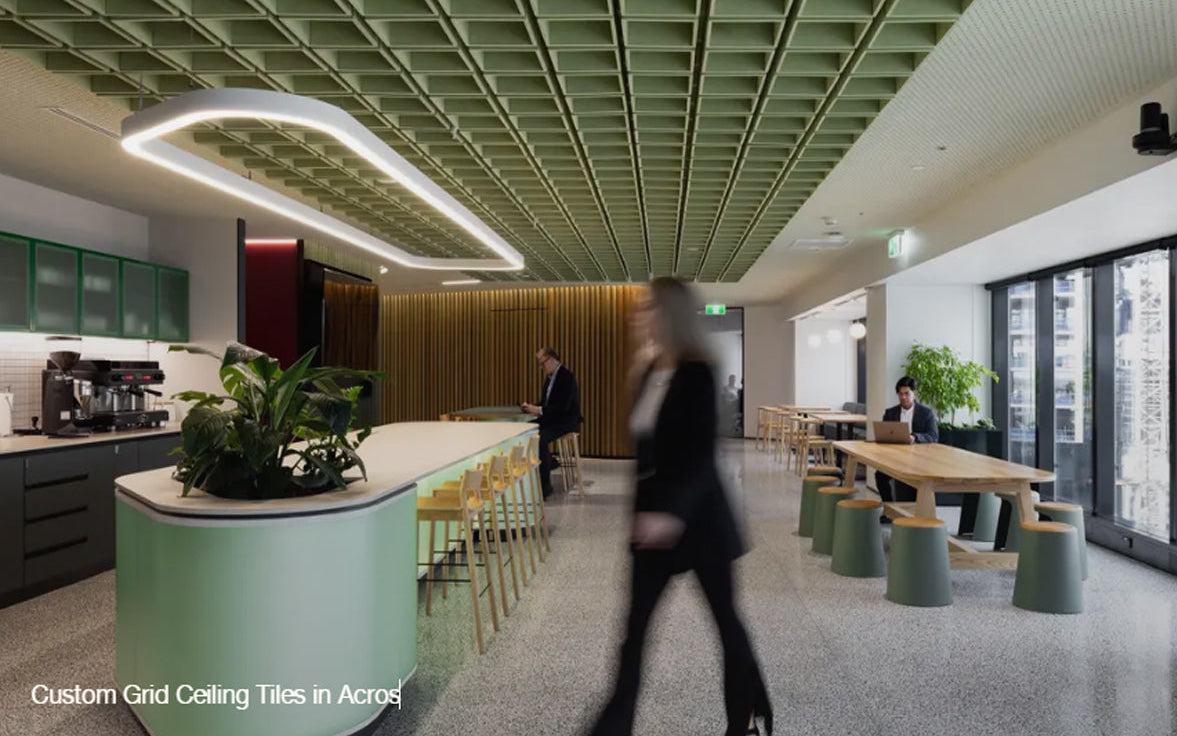 Custom Grid Ceiling Tile