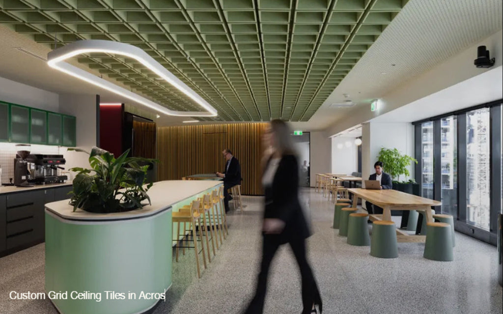 Custom Grid Ceiling Tile