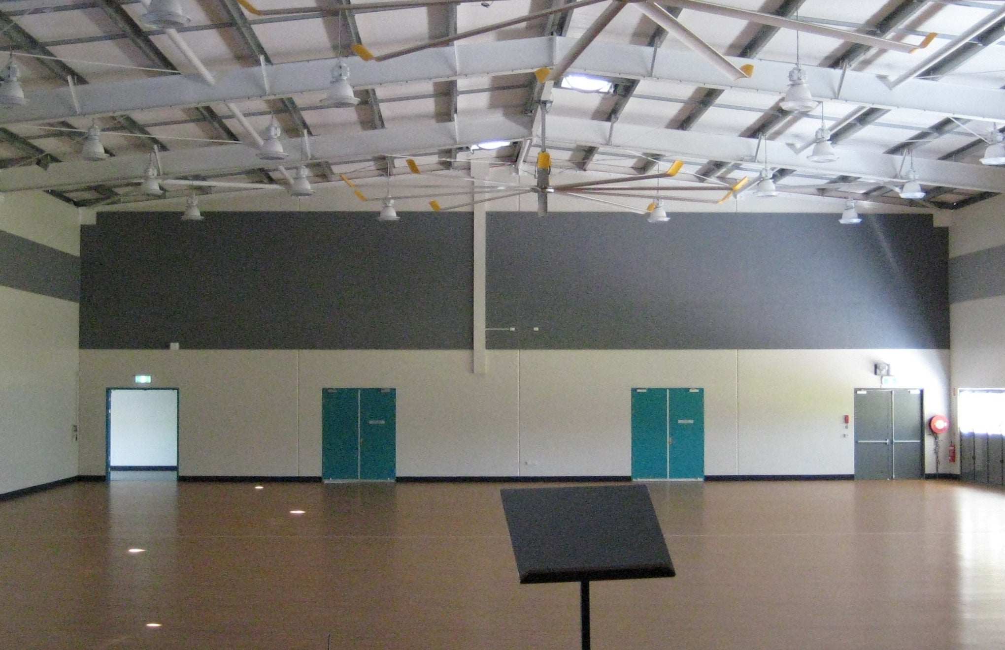 Acoustics in Sports Halls