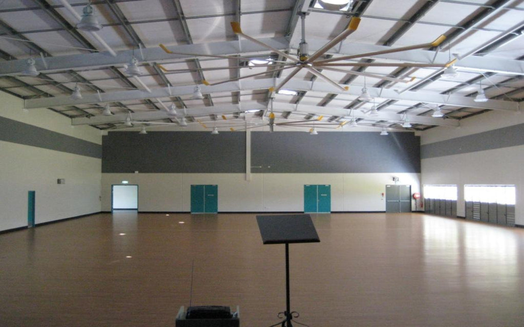 Acoustics in Sports Halls