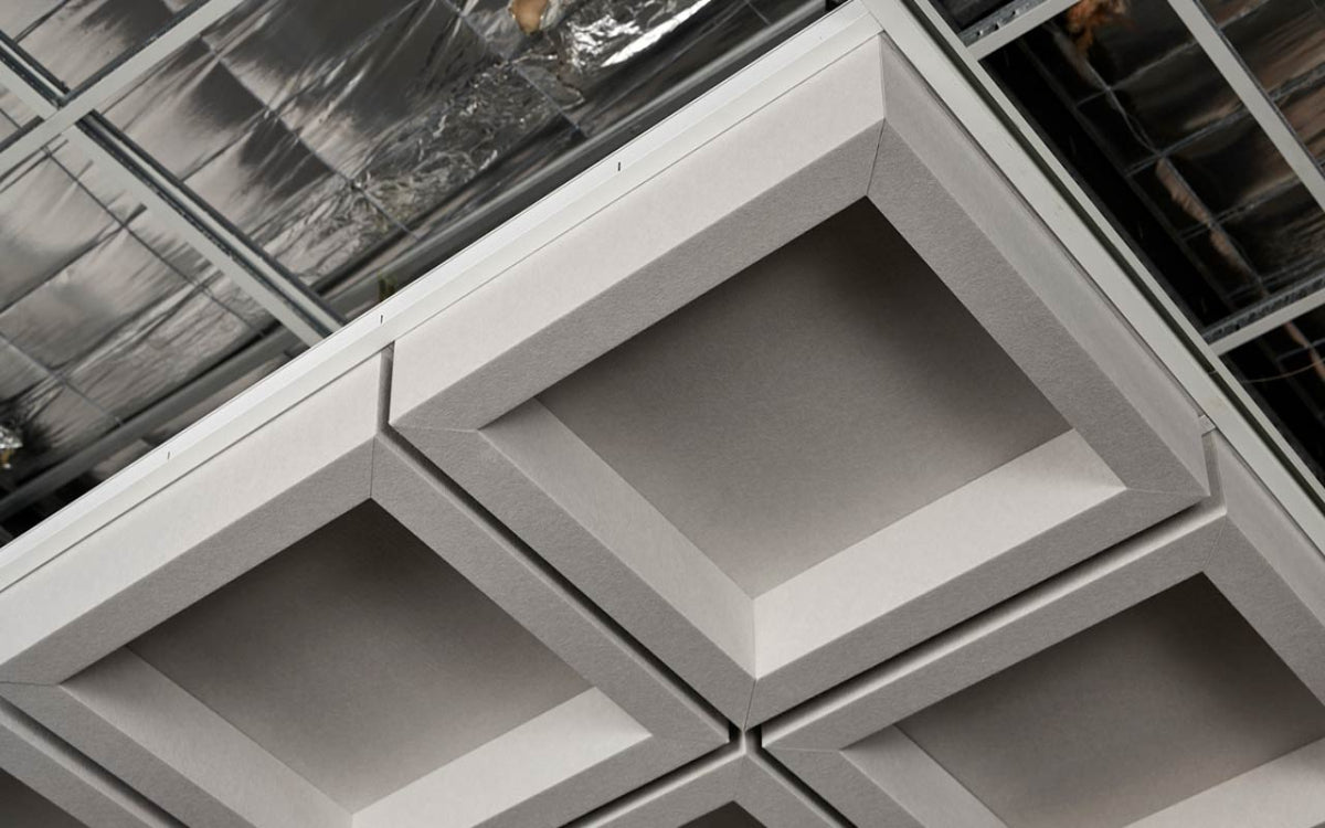 Ecoustic Sculpt 12mm COFFERED Tile