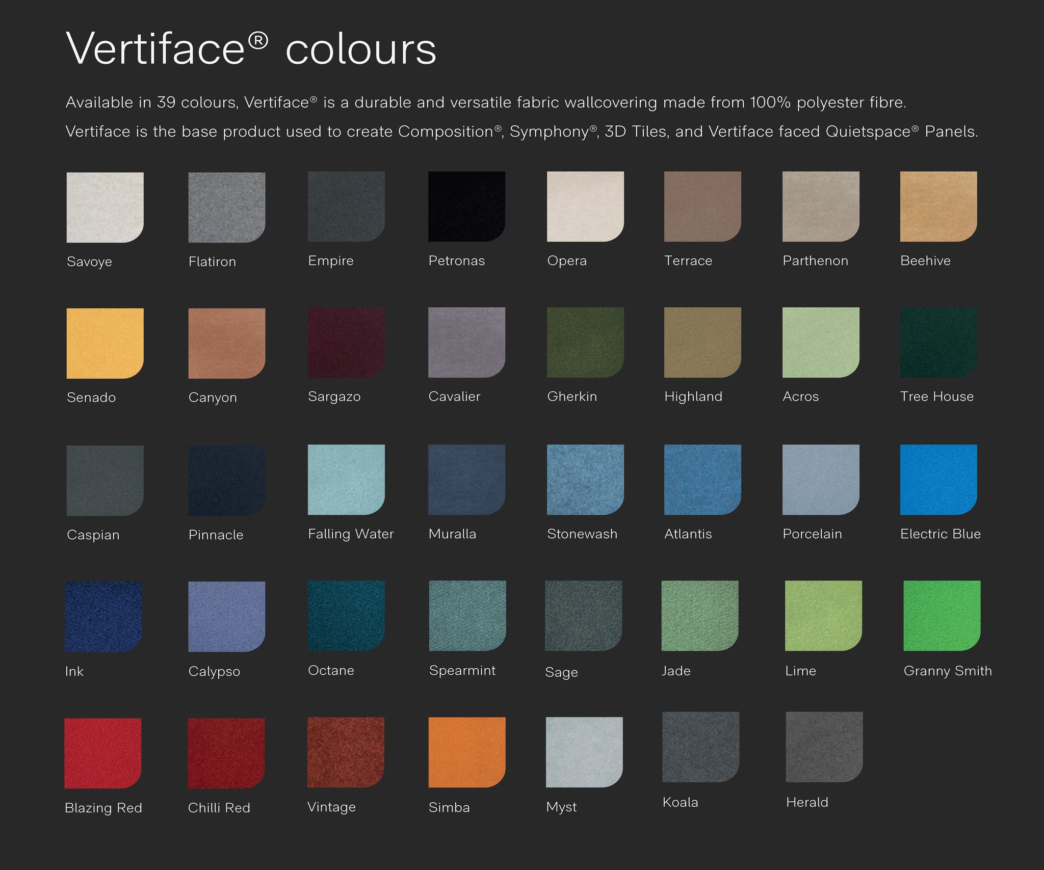 Quietspace Panel Colour 75mm