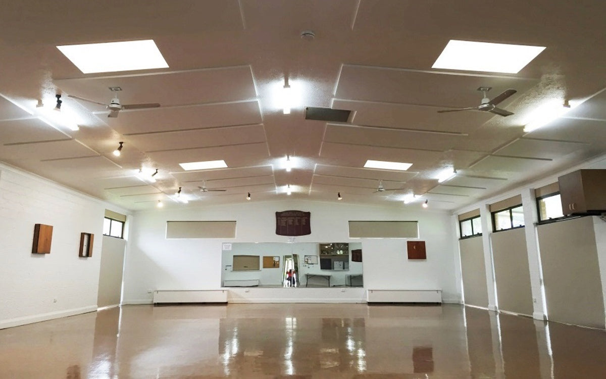 Acoustics in Sports Halls