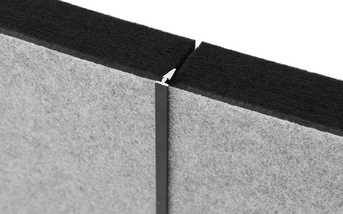 Acoustic Panel aluminium edging – QuietArt