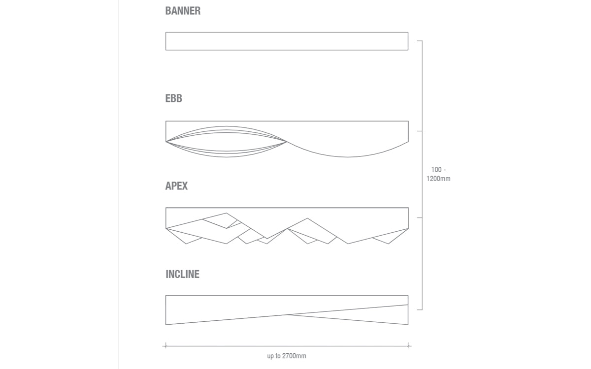 Ecoustic Banner Felt Colour 200
