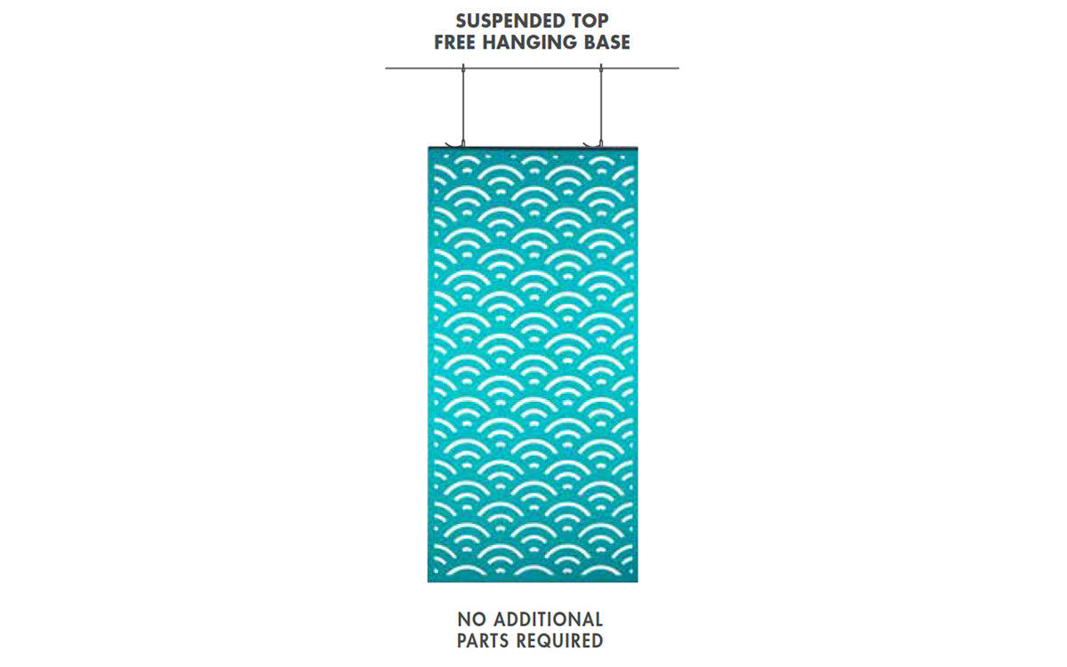 Cascade Screen Fixing Suspended Top Hanging Base THIS KIT COMES FREE WITH EVERY SCREEN