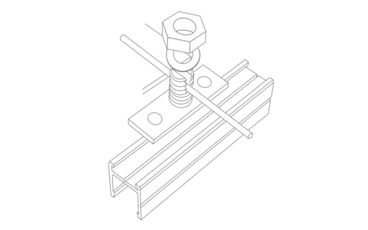 Ecoustic Baffle Slung Cable Installation Set