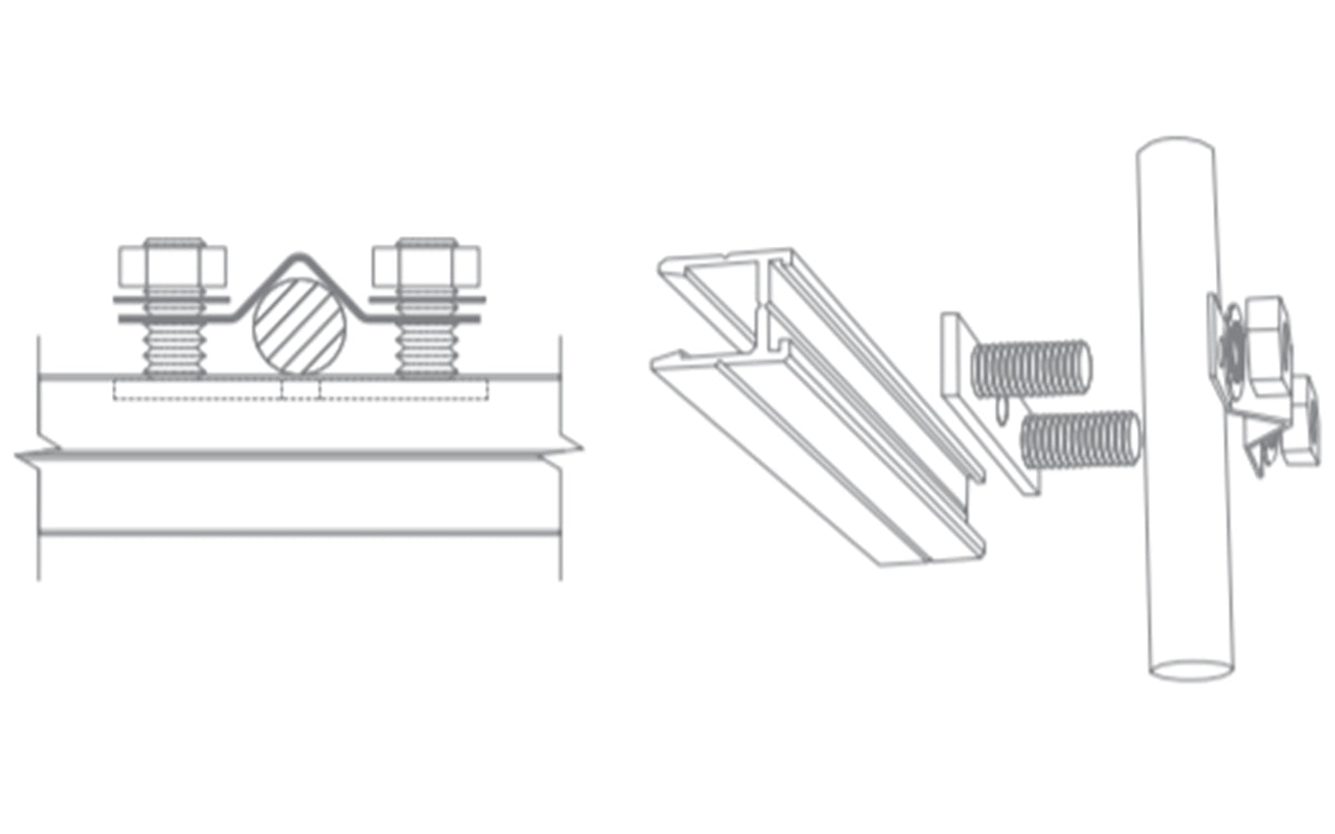 Ecoustic Baffle Rod Installation Set