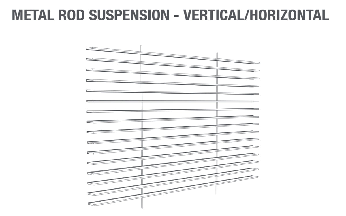 Ecoustic Baffle Rod Installation Set