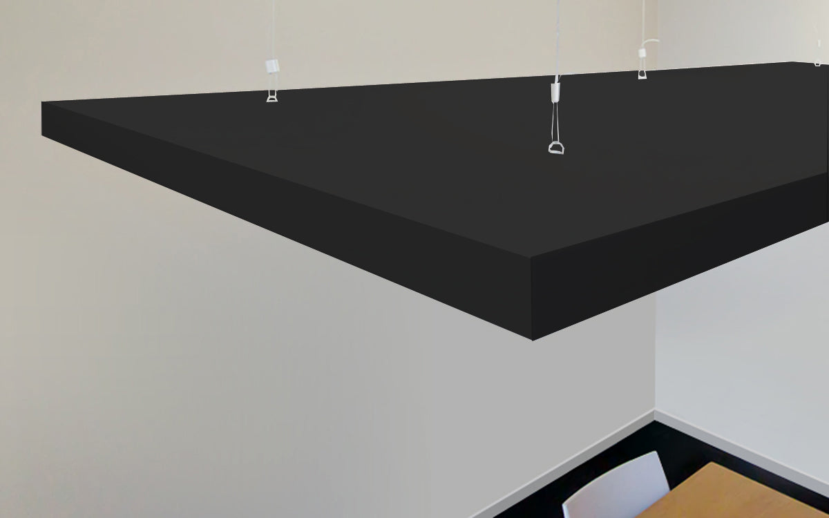 Rectangle Cloud Quietspace Black or White